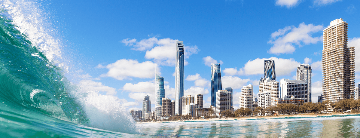 So close to paradise — Gold Coast aerial