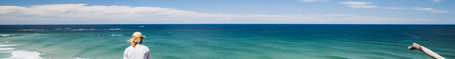 Beach and coastline at North Stradbroke Island